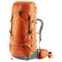 Plecak Deuter Aircontact Lite 50 + 10 pomarańczowy chestnut-teal
