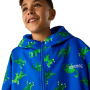 Płaszcz nieprzemakalny dziecięcy Regatta Junior Changing Robe Olymp Blue Dino