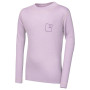 Dziecięca koszulka Sensor Merino DF Logo Up Mystic Violet