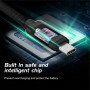 Kabel do ładowania i przesyłania danych Swissten Textile USB-C / USB-C 2 m
