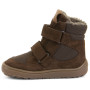 Dziecięce buty zimowe Frodo Barefoot Tex Winter Dark Brown