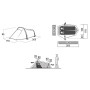 Namiot turystyczny Easy Camp Sarek 2