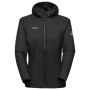 Kurtka damska Mammut Rime Light IN Hybrid Hooded Jacket Women czarny black 0001