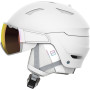 Kask narciarski dla kobiet Salomon Mirage White Ruby