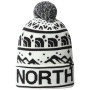 Czapka The North Face Ski Tuke biały Gardenia White/Tnf Black