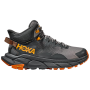 Buty męskie Hoka One One M Trail Code Gtx szary/pomarańczowy Castlerock / Persimmon Orange