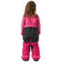 Dziecięce spodnie zimowe Helly Hansen K Rider 2 Ins Bib Hot Pink