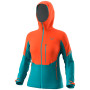 Kurtka damska Dynafit Radical Infinium Hybrid Jkt W czerwony/pomarańczowy iowa/8200