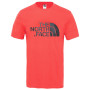 Koszulka męska The North Face Easy Tee czerwony SalsaRed