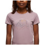 Koszulka damska Black Diamond Summit Scribble Tee fioletowy Wood violet
