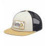 Bejsbolówka Columbia Flat Brim Snap Back biały/czarny