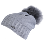 Czapka damska Sherpa Gaia Marino szary mel light grey