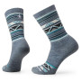 Skarpetki Smartwool Everyday Zig Zag Valley Crew niebieski/szary Pewter Blue