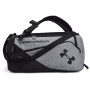 Torba podróżna Under Armour Contain Duo MD Duffle zarys Pitch Gray Medium Heather / Black / Black
