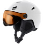 Kask narciarski Relax Stealth biały