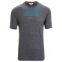 Męska koszulka Icebreaker Sphere II SS Tee Hitt ciemnoniebieski Midnight Navy Heather