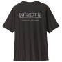 Koszulka męska Patagonia Men's Capilene Cool Daily Shirt - Hut Tripper czarny Black
