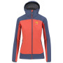 Kurtka damska Karpos Parete W Jacket różowy Hot Coral/Vintage Indigo