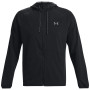 Męska kurtka wiosenna Under Armour Stretch Woven Windbreaker czarny Black / / Pitch Gray