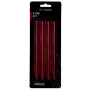 Zestaw śledzi Trimm kolík V-PEG - D17 - sada 4 ks czerwony bordo anodized