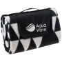 Koc piknikowy Aquawave Triangle Blanket czarny/biały GeometricPrint