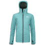 Kurtka zimowa damska Ortovox W's Zinal Jacket niebieski ice waterfall