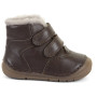 Dziecięce buty zimowe Frodo Paix Up Winter Dark Brown
