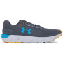 Buty do biegania dla mężczyzn Under Armour Charged Rogue 2.5 Storm zarys PitchGray/OmegaOrange/RadarBlue