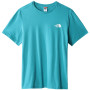 Koszulka męska The North Face Simple Dome Tee niebieski/szary Harbor Blue