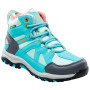 Buty dziecięce Elbrus Plaret Mid WP Jr jasnoniebieski LightTurquoise/Turquoise/Coral