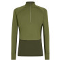 Męska koszulka Icebreaker Men Mer 200 ZoneKnit LS Half Zip ciemnozielony Dkloden/Spha/Cb