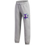 Spodnie dziecięce Under Armour UA B Rival FLC Graphics Jgr Mod Gray Light Heather
