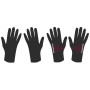 Rękawiczki dziecięce Progress DT COOLIO GLOVES 26RZ czarny/różówy Black/Pink