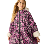 Płaszcz nieprzemakalny dziecięcy Regatta Junior Waterproof Changing Robe Pro Pink