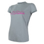 Damska koszulka Sensor Merino Active PT Mountains szary LightGrey