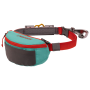 Smycz dla psa Ruffwear Hitch Hiker™ Leash niebieski/czerwony Aurora Teal
