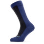 Wodoodporne skarpety SealSkinz Waterproof Cold Weather Mid niebieski/czarny Black/NavyBlue