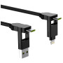 Kabel do ładowania i przesyłania danych Rolling Square inCharge X MAX