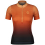 Damska koszulka kolarska Scott Endurance 15 SS pomarańczowy rose beige/braze orange