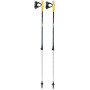 Dziecięce kije do nordic walking Leki Walker XS niebieski PearlnightblueCyanNeonyellow
