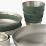 Zestaw naczyń Sea to Summit Detour Stainless Steel Collapsible Dinnerware Set 6 Piece