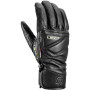 Rękawice narciarskie Leki WCR Venom Speed 3D czarny black-ice lemon