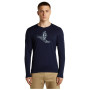 Męska koszulka Icebreaker Men Merino 200 Oasis LS Crewe SkiingYeti