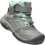 Buty dziecięce Keen Ridge Flex Mid Wp Children jasnoszary grey/blue tint