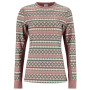 Damska koszulka Kari Traa Lune Long Sleeve Baselayer fioletowy Taupe