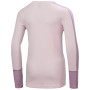 Zestaw dziecięcy Helly Hansen Jr Lifa Merino Midweight Set Purple Clay
