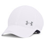 Damska bejsbolówka Under Armour Isochill Launch Run biały White / White / Reflective