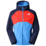 Kurtka męska The North Face Stratos niebieski/czerwony SUPERSONCBLU/FRYRD/SMTNVY