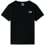 T-shirt dziecięcy The North Face Teens S/S Simple Dome Tee czarny Tnf Black/Tnf White
