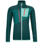 Bluza damska Ortovox Fleece Grid Jacket W 2023 ciemnoniebieski dark pacific